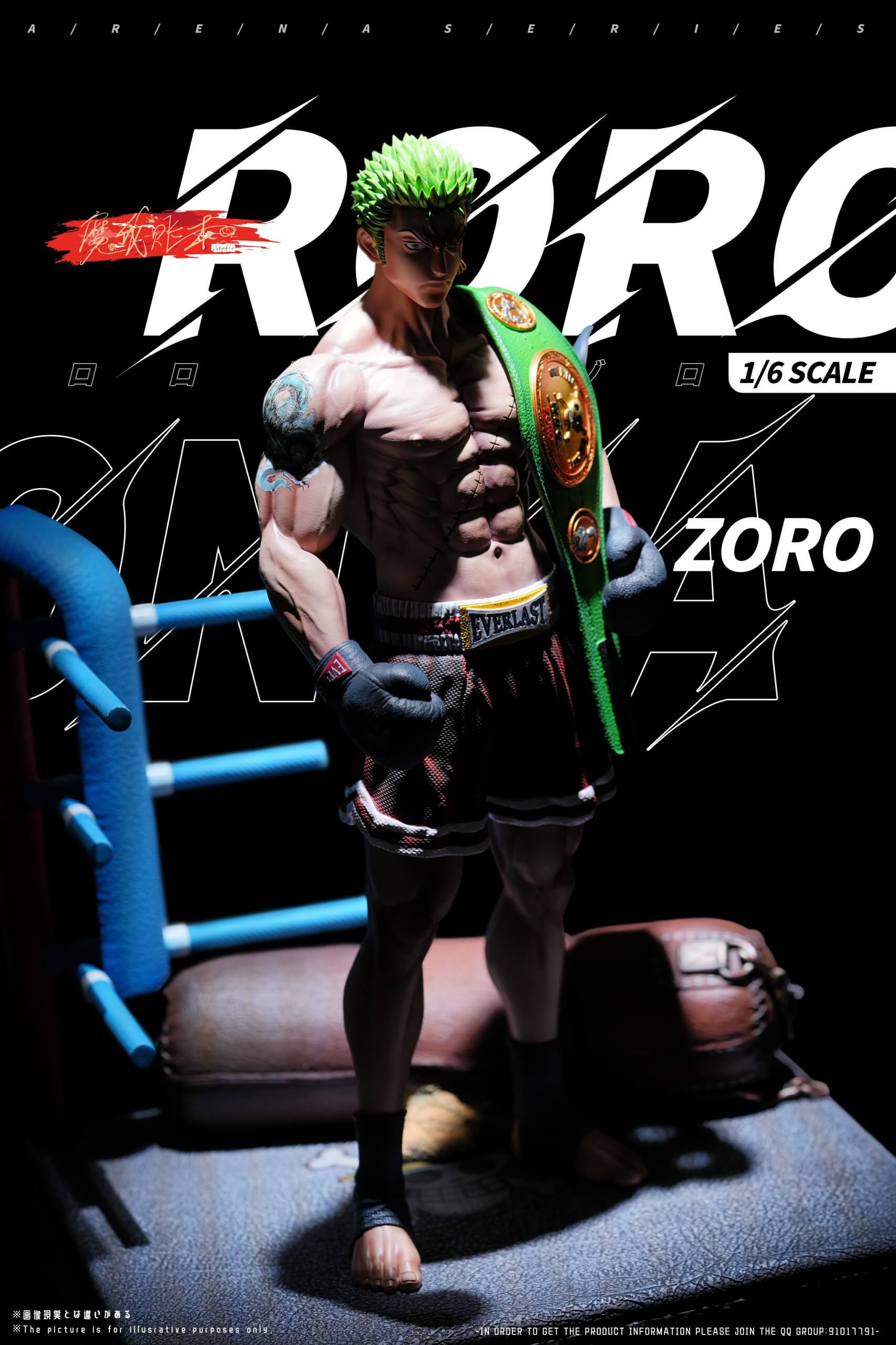 Zozo Boxing Zoro Boxing Series Vol. 1 - GK Resin Statue - Collector Figures