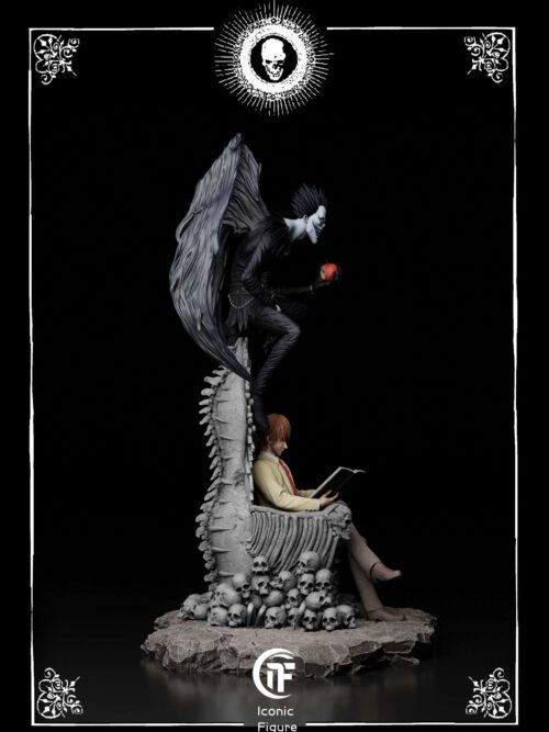 Light Yagami And Ryuk & L GK Resin Statue