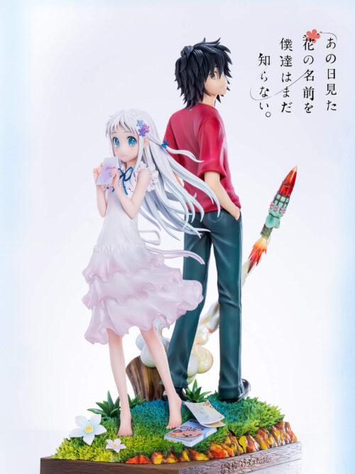 Anohana: The Flower We Saw That Day Menma & Jintan GK Resin Statue