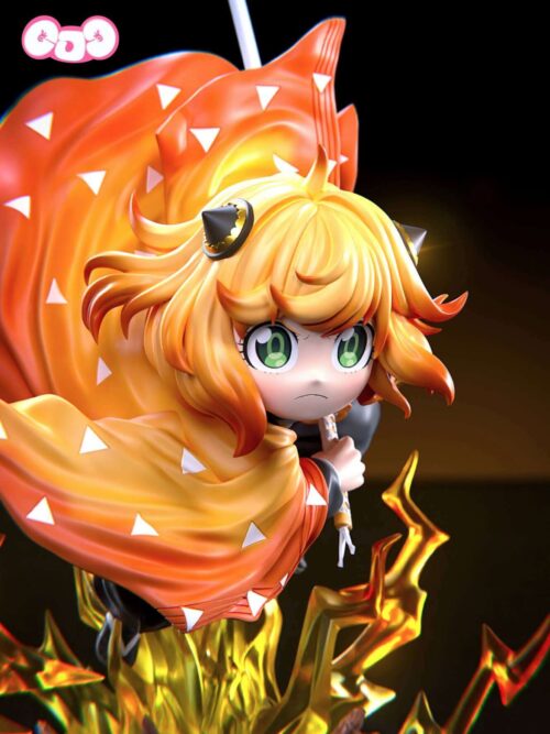 Anya Cosplay Zenitsu Agatsuma GK Resin Statue