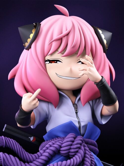 Anya Cosplay Amaterasu Sasuke GK Resin Statue