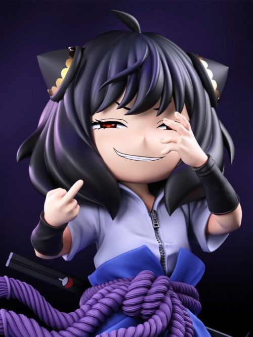 Anya Cosplay Amaterasu Sasuke GK Resin Statue