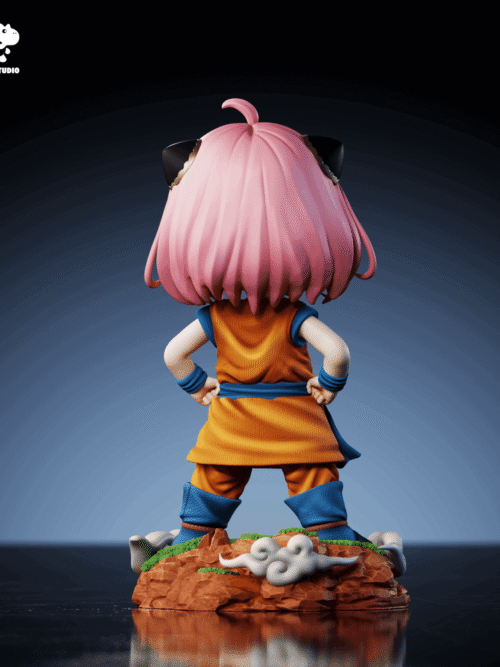 Anya Cosplay Turtle School GK Resin Statue