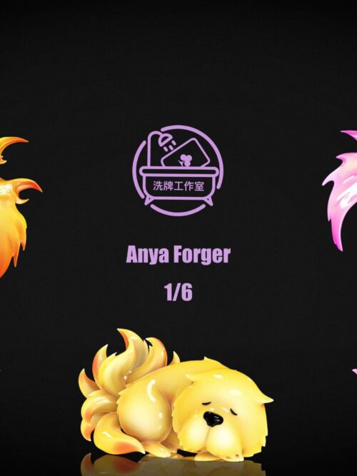 Anya Forger cosplay Nine-Tails GK Resin Statue