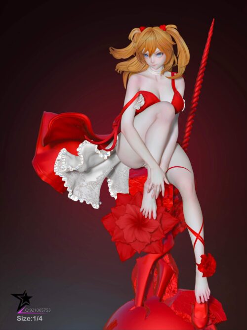 Asuka Langley Soryu No.02 GK Resin Statue