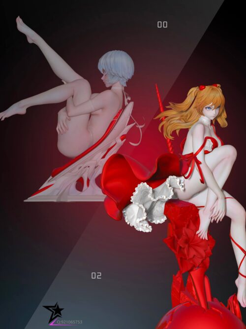 Asuka Langley Soryu No.02 GK Resin Statue