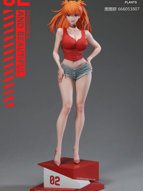 Asuka Langley Soryu Summer Girlfriend Series GK Resin Statue
