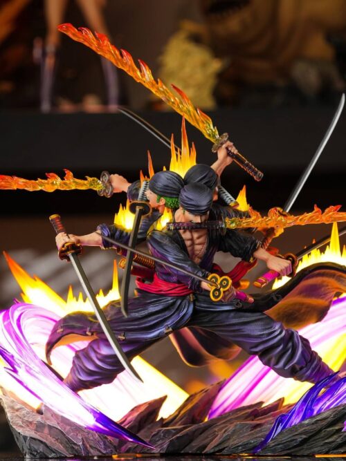 Asura: Draw-and-Death — Demon Aura Nine-Sword Style Zoro GK Resin Statue
