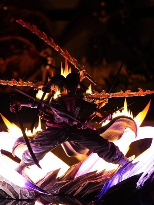 Asura: Draw-and-Death — Demon Aura Nine-Sword Style Zoro GK Resin Statue