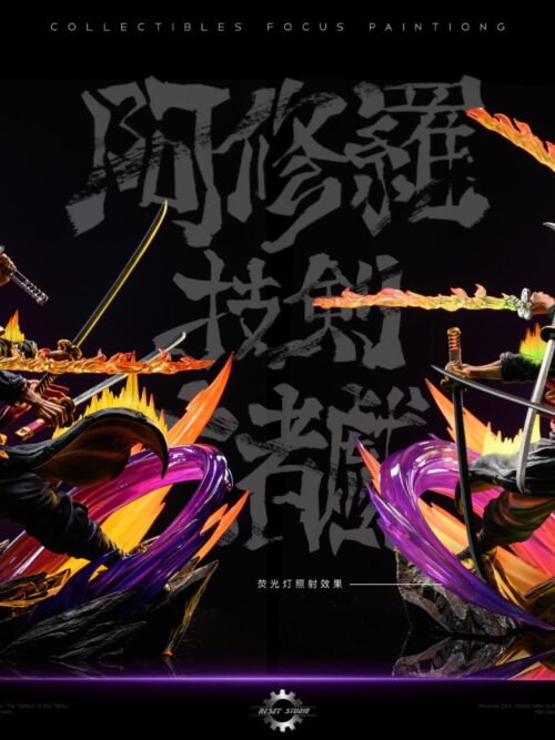 Asura: Draw-and-Death — Demon Aura Nine-Sword Style Zoro GK Resin Statue