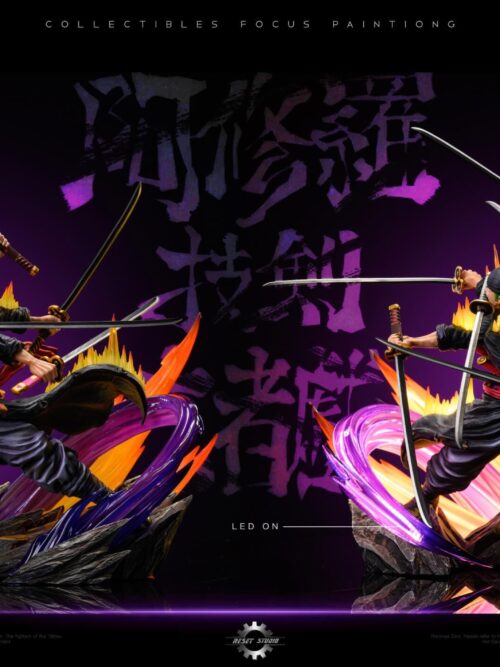Asura: Draw-and-Death — Demon Aura Nine-Sword Style Zoro GK Resin Statue