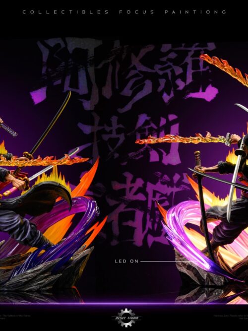 Asura: Draw-and-Death — Demon Aura Nine-Sword Style Zoro GK Resin Statue