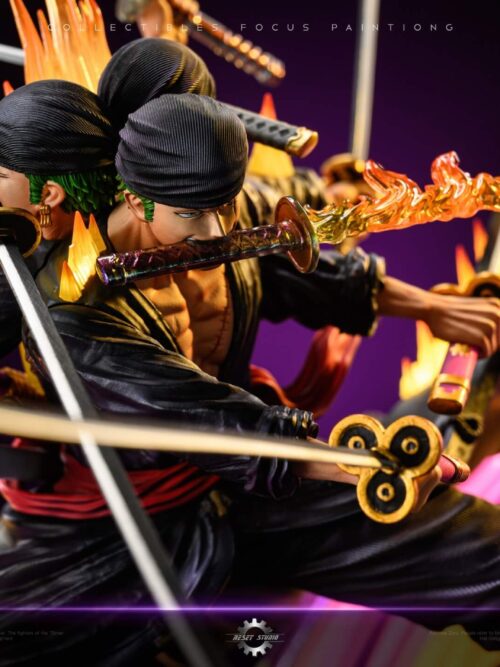 Asura: Draw-and-Death — Demon Aura Nine-Sword Style Zoro GK Resin Statue