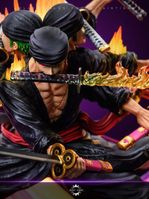 Asura: Draw-and-Death — Demon Aura Nine-Sword Style Zoro GK Resin Statue