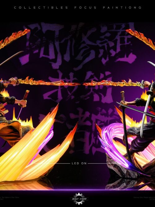 Asura: Draw-and-Death — Demon Aura Nine-Sword Style Zoro GK Resin Statue