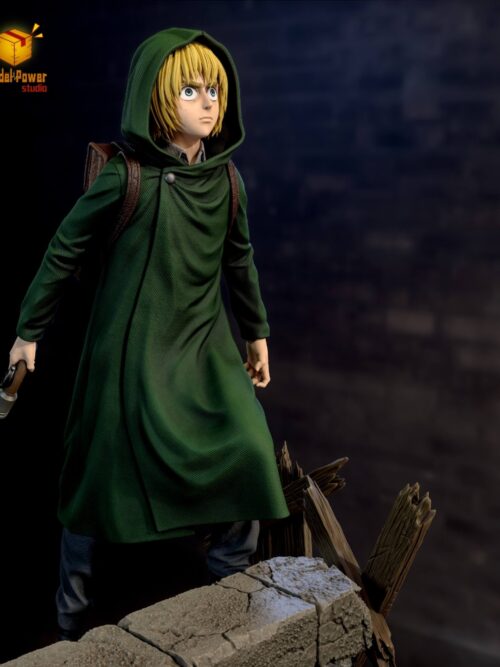 Attack On Titan The Basement Trio Mikasa & Armin & Eren GK Resin Statue