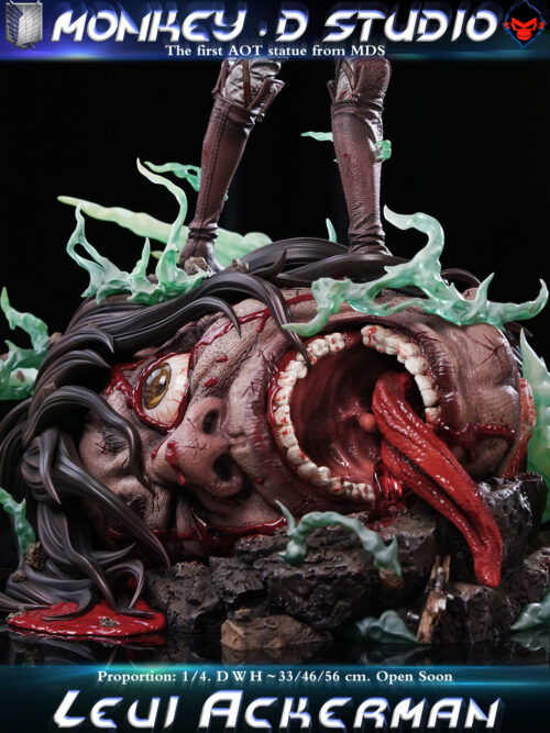 Attack on Titan Captain Levi Ackerman GK Resin Statue