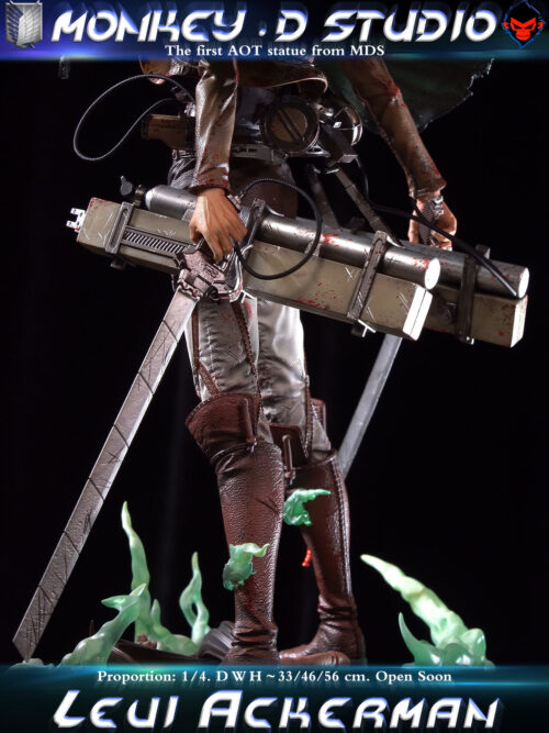 Attack on Titan Captain Levi Ackerman GK Resin Statue