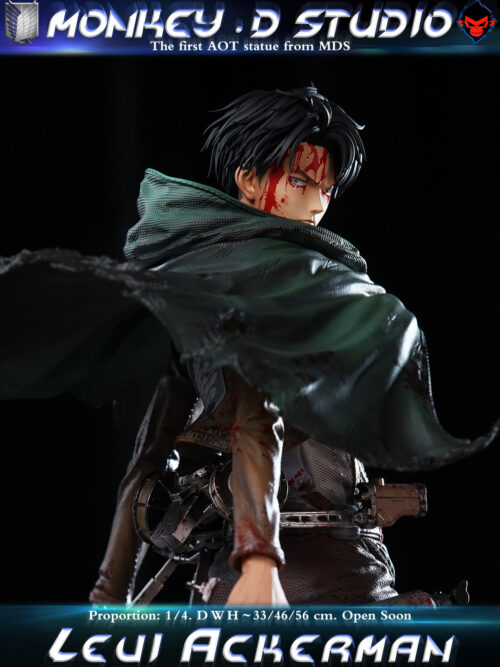 Attack on Titan Captain Levi Ackerman GK Resin Statue