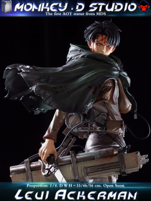 Attack on Titan Captain Levi Ackerman GK Resin Statue