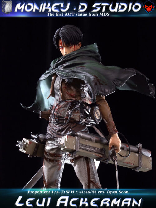 Attack on Titan Captain Levi Ackerman GK Resin Statue