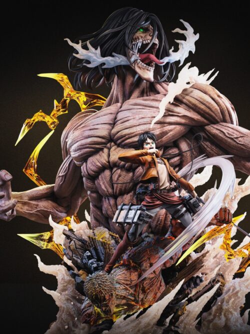 Attack on Titan Eren GK Resin Statue
