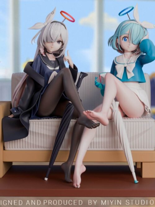Plana And Arona GK Resin Statue