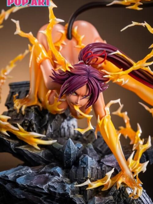 BLEACH Black Cat Yoruichi GK Resin Statue