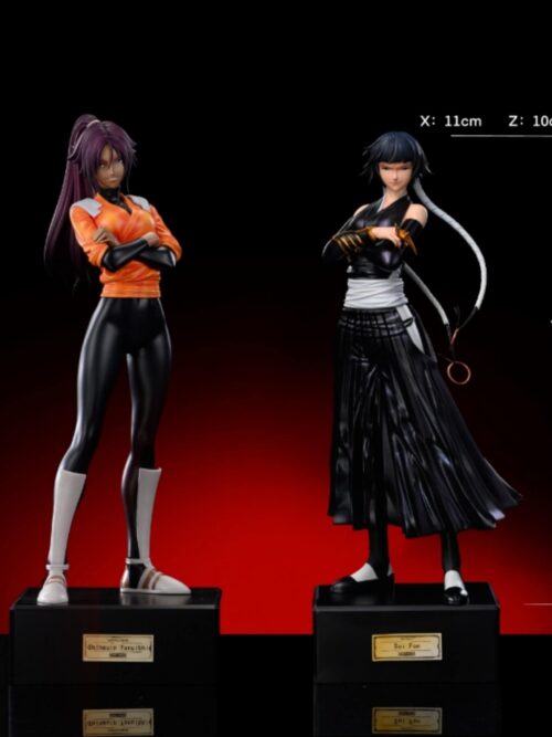 BLEACH Urahara Kisuke & Soi Fon GK Resin Statue