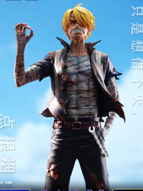 Battle Damage Series Vol. 2: Skypiea Sanji GK Resin Statue