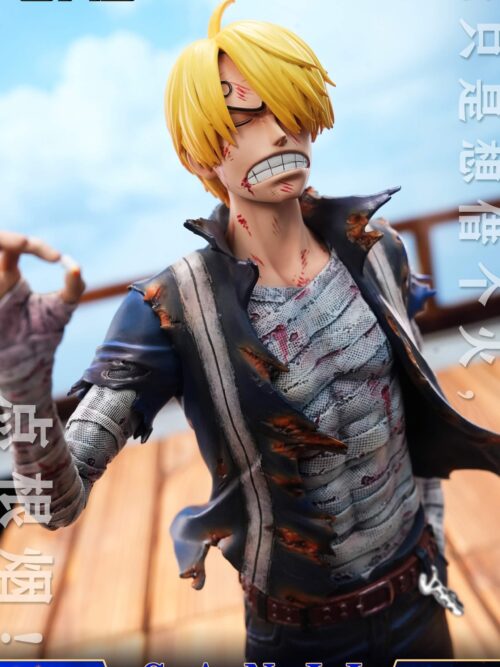 Battle Damage Series Vol. 2: Skypiea Sanji GK Resin Statue