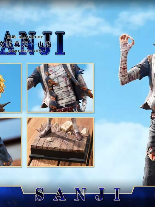 Battle Damage Series Vol. 2: Skypiea Sanji GK Resin Statue