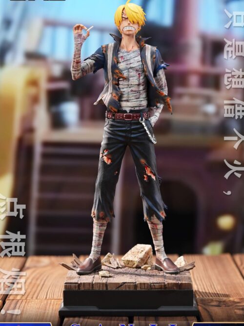 Battle Damage Series Vol. 2: Skypiea Sanji GK Resin Statue