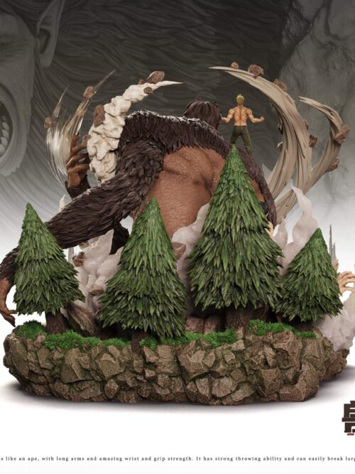 Beast Titan & Zeke Jaeger GK Resin Statue