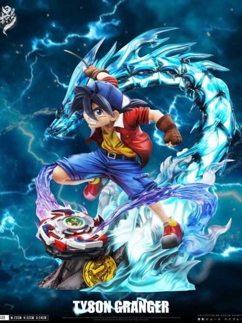 Beyblade Childhood Nostalgia Series 001 Sacred Beast Resonance Tyson Granger GK Resin Statue