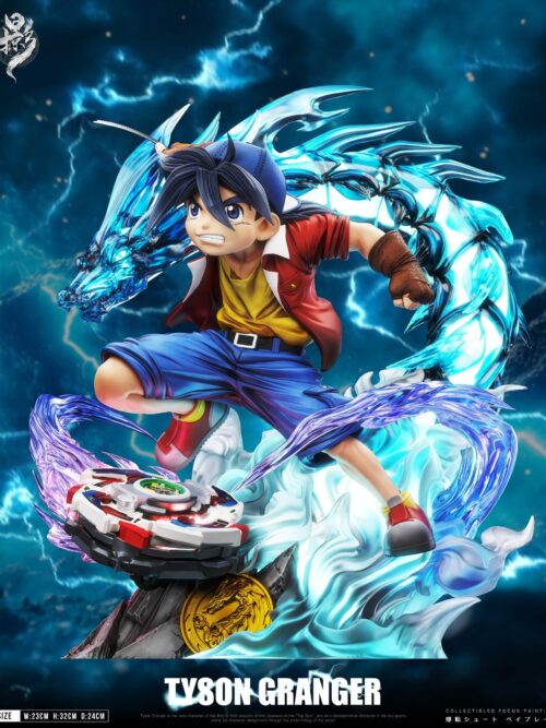 Beyblade Childhood Nostalgia Series 001 Sacred Beast Resonance Tyson Granger GK Resin Statue