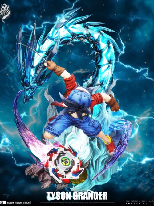 Beyblade Childhood Nostalgia Series 001 Sacred Beast Resonance Tyson Granger GK Resin Statue