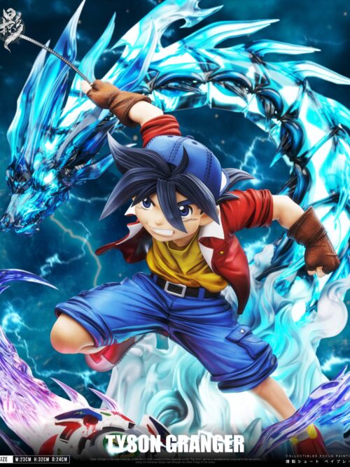 Beyblade Childhood Nostalgia Series 001 Sacred Beast Resonance Tyson Granger GK Resin Statue
