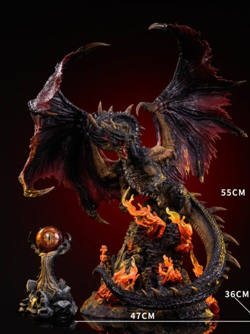Black Dragon Fatalis GK Resin Statue