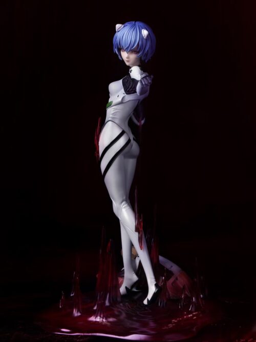 Blood-Color Rei Ayanami GK Resin Statue