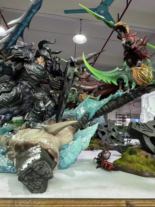 “Bloodfang Ambush” Versus Diorama GK Resin Statue