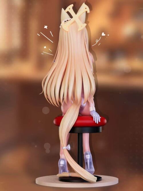 Blue Archive Yurizono Seia Bar Bunny Girl GK Resin Statue