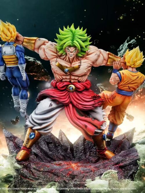 Broly VS Goku & Vegeta GK Resin Statue