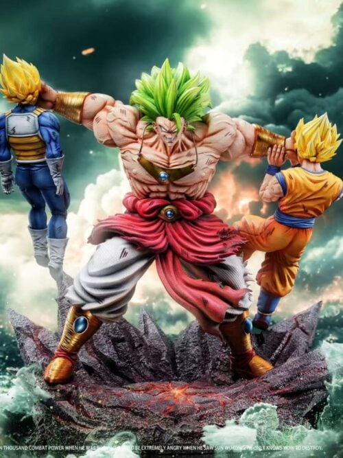 Broly VS Goku & Vegeta GK Resin Statue