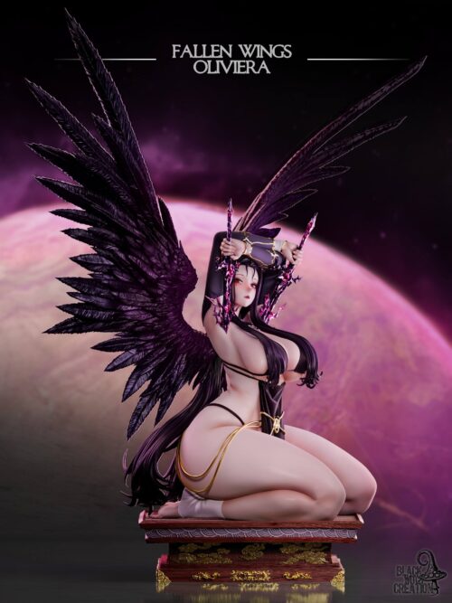 Brown Dust 2 Fallen Wings Olivier GK Resin Statue