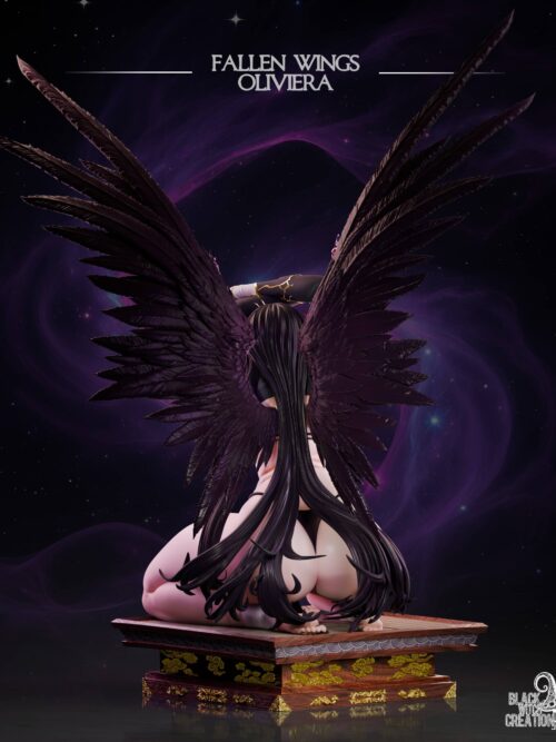 Brown Dust 2 Fallen Wings Olivier GK Resin Statue
