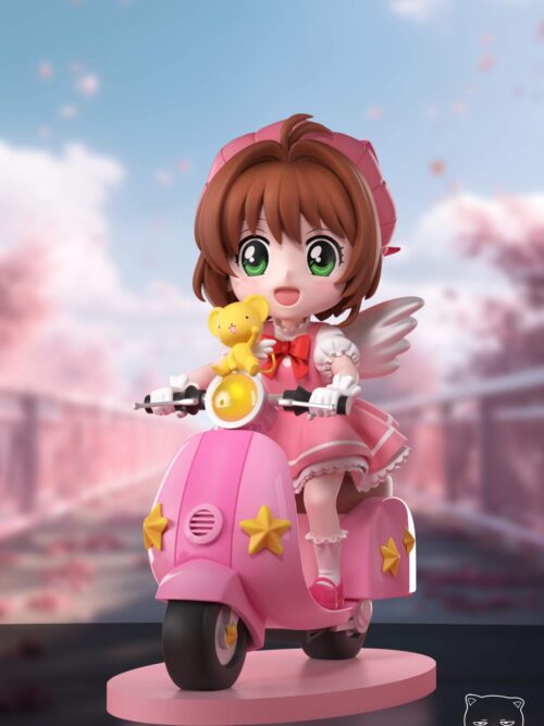 Cardcaptor Sakura Sakura on Motorcycle GK Resin Statue