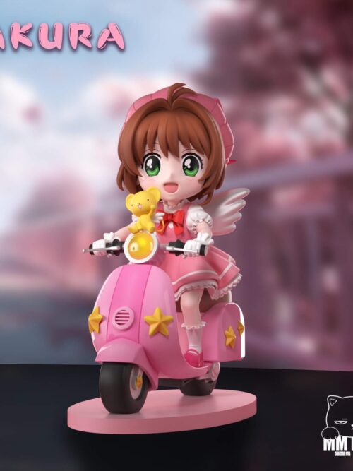 Cardcaptor Sakura Sakura on Motorcycle GK Resin Statue