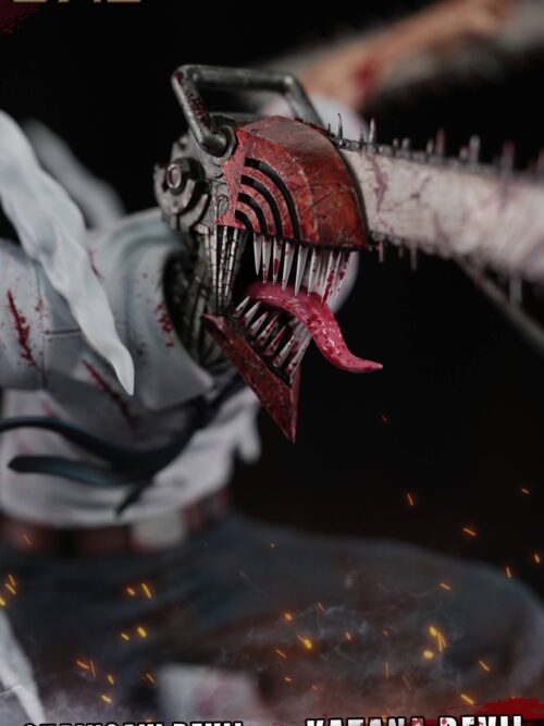 Denji vs Katana Devil GK Resin Statue