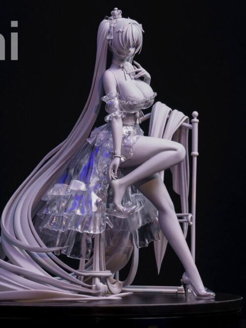 Cinderella Glass Princess GK Resin Statue